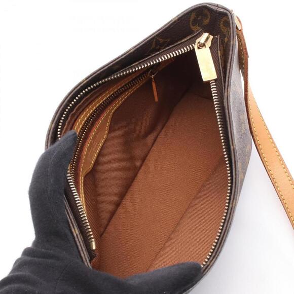 LOUIS VUITTON Brown Monogram Leather Shoulder Bag - Picture 3 of 7